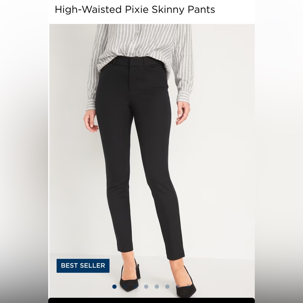 Size 20 Old navy pixie high waisted skinny dress pants